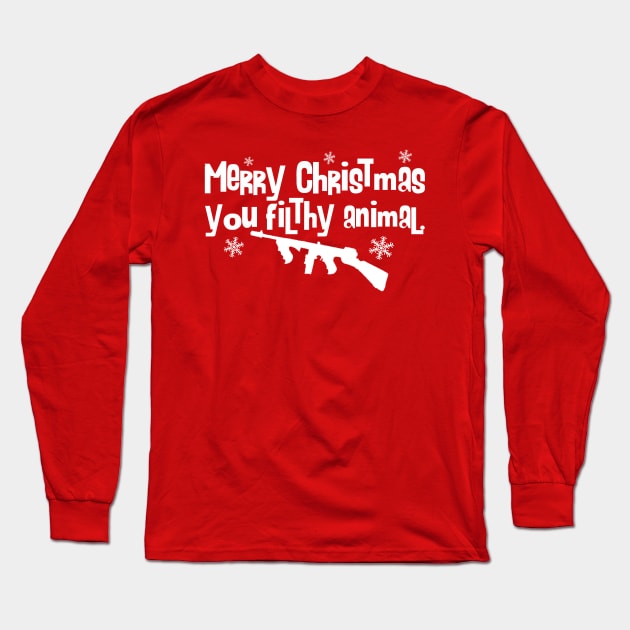 Home Alone Filthy Animal Long Sleeve T-Shirt by PopCultureShirts